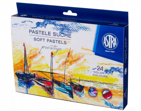 FINE ARTS&GRAPHICS - AS PASTELURI USCATE SOFT 24 CULORI/SET PRESTIGE ASTRA 323120002