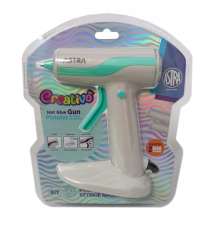 Lipici/ Adezivi/ Pistoale silicon - PISTOL DE LIPIT CU SILICON 100-220V, 7X7.5MM + 2 REZERVE 325024001