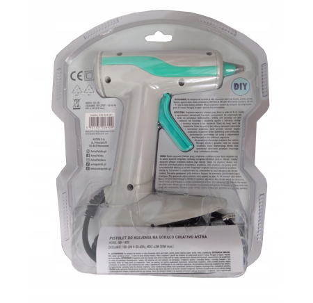 PISTOL DE LIPIT CU SILICON 100-220V, 7X7.5MM + 2 REZERVE 325024001 [1]