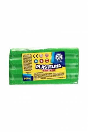 Plastilina/ Pasta pentru modelaj - AS PLASTILINA ASTRA 500GR VERDE DESCHIS 303117010