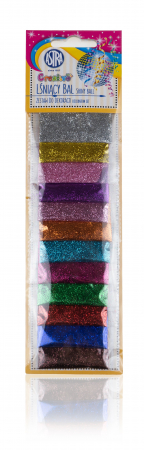 Sclipici - AS SCLIPICI DECOR 12 CULORI SHYNY BALL 12X2G 335120001