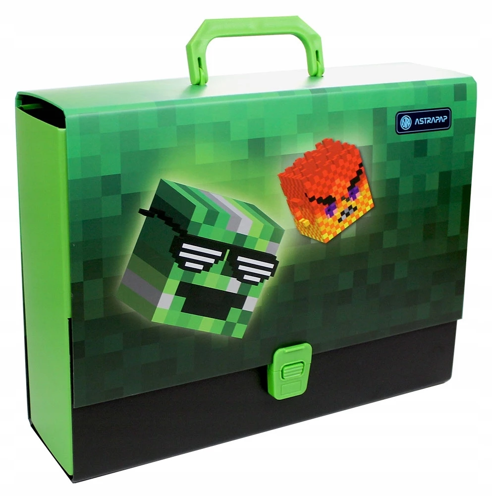 AS SERVIETA SCOLARA CARTON CU MANER 9CM ASTRAPAP PIXEL HERO XL 108024012 [0]