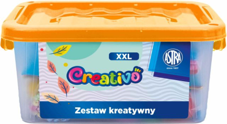 RECHIZITE SCOLARE - SET CREATIV 25*19*13CM 2000 PIESE TOAMNA ASTRA CREATIVO 334124004