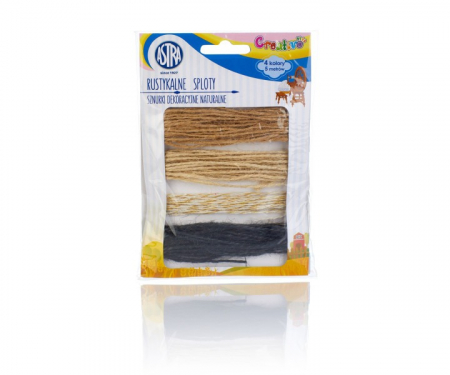 Fire, panglici, snururi Bijuterii - AS SNUR DECORATIV 4/SET*5M 335119020