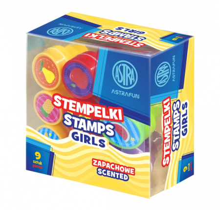 Stampilute Copii - AS STAMPILE PARFUMATE 9/SET ASTRAFUN GIRLS 334025015