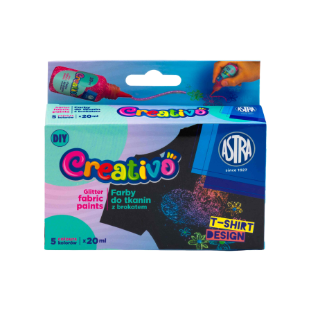 AS VOPSEA TEXTILE CREATIVO CU SCLIPICI 20ML 5 CULORI/SET 301025012 [2]