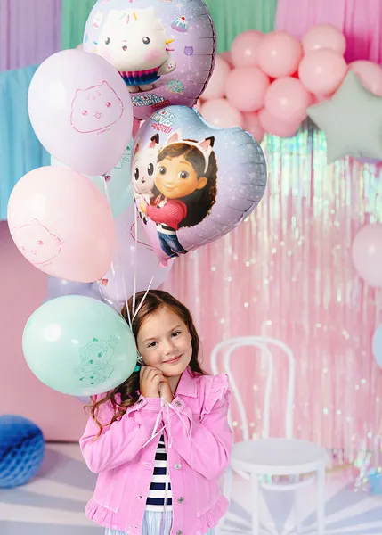 BALOANE Strong Balloons 27cm, Gabby's Dollhouse, mix 6/set SB12P-347-000-6 [2]