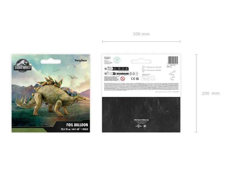 Balon Standing Stegosaurus Jurassic World 112cm FB333 [2]