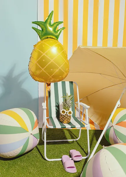 Balon Folie Ananas Galben/Verde 38x68cm FB417 [4]