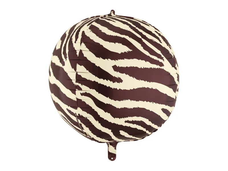 ARTICOLE PARTY - Balon Folie Sferă Zebra Stripes 50cm FB407