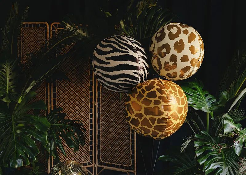 Balon Folie Sferă Zebra Stripes 50cm FB407 [3]