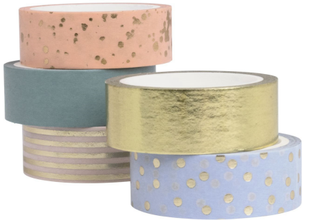 Bandă Adezivă Patterns 15mm x 5m 5/Set Stewo - [2]