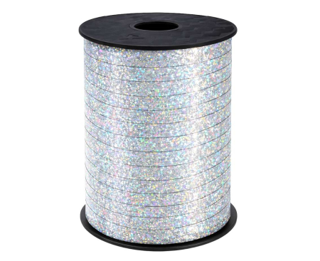 DE SEZON - RAFIE PLASTIC HOLOGRAFICA 0.5cm*458m, argintie GT-5HP06