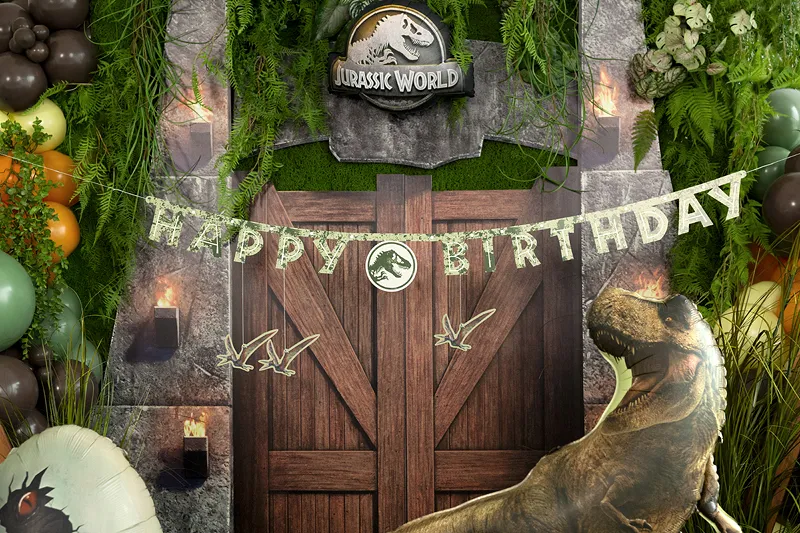 Banner Happy Birthday Jurassic World 45x165cm GRL131 [1]