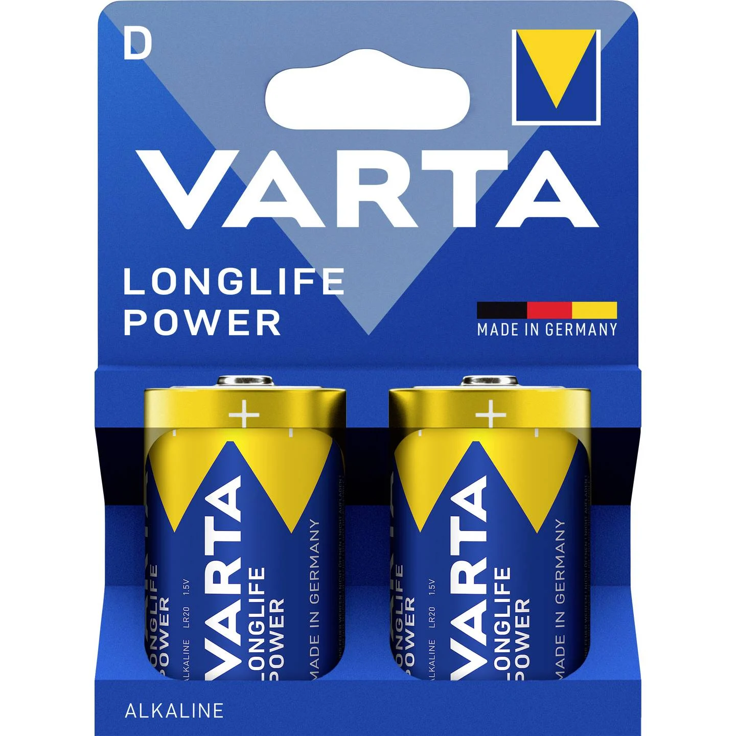 Baterii - BATERII VARTA 4920 LR20 LONGLIFE POWER D 1.5V 2/SET