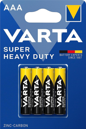 Baterii - BATERII VARTA 2003/4 LR03 AAA SUPER HEAVY DUTY 4/SET 67618