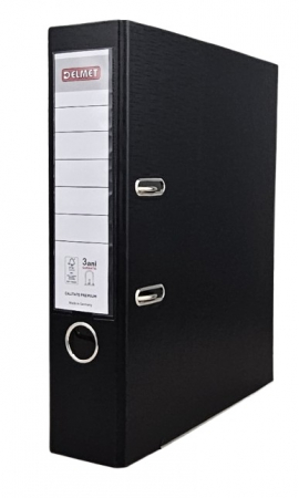 Bibliorafturi - BIBLIORAFT PLASTIFIAT IPB 7.5 CM NEGRU 20204802J