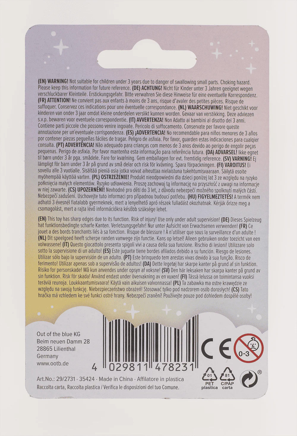 ASCUTITOARE SIMPLA 3.6x4.5CM UNICORN 29/2731 [1]