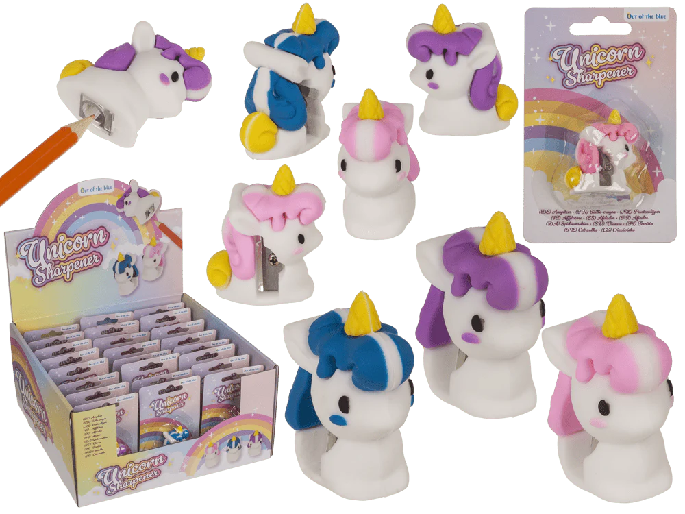 Articole papetarie pentru copii - ASCUTITOARE SIMPLA 3.6x4.5CM UNICORN 29/2731