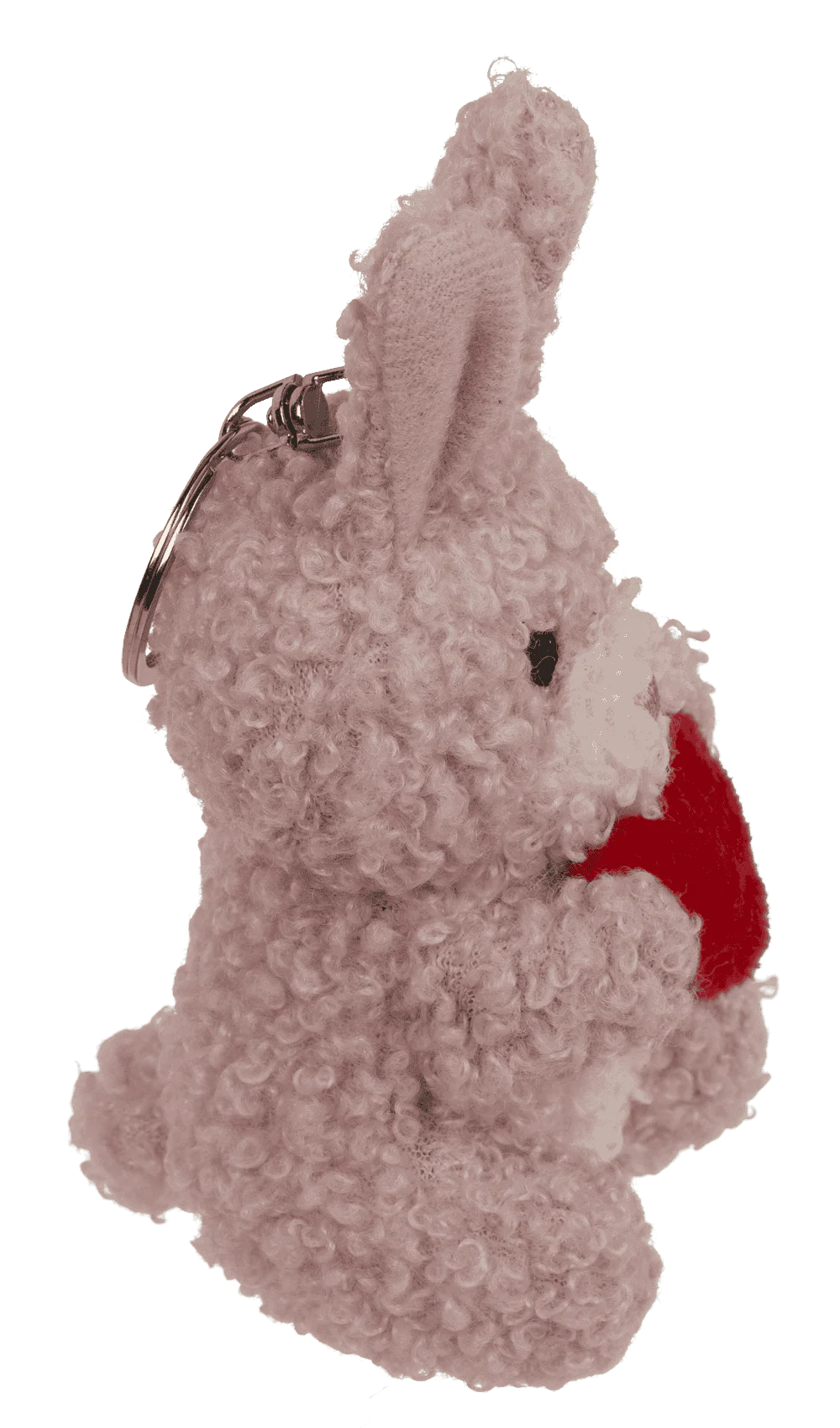 BRELOC CHEI 8CM IEPURAS CU INIMIOARA 62/6177 [1]