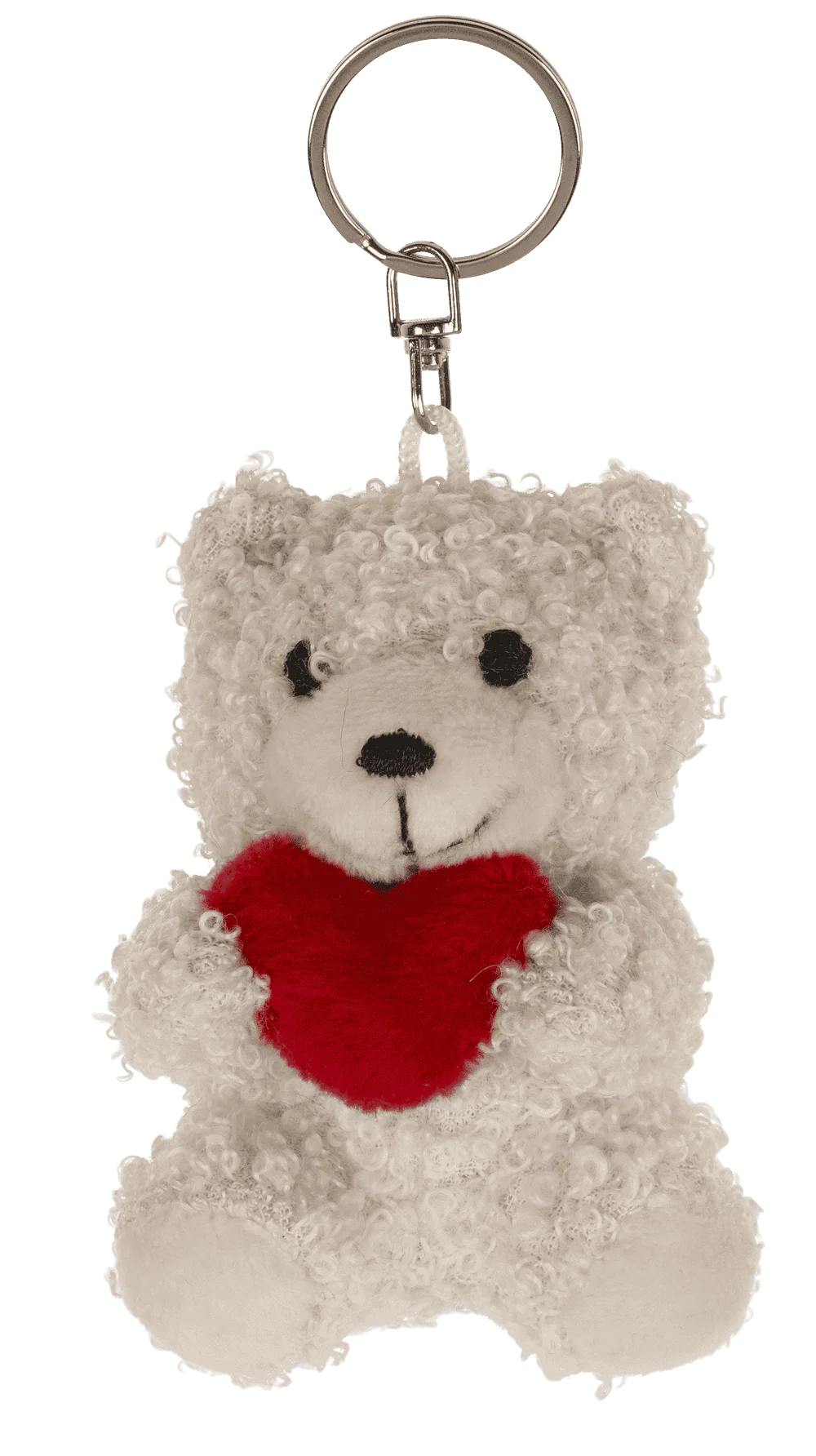 BRELOC CHEI 8CM URSULET DE PLUS CU INIMIOARA 61/6971 [2]