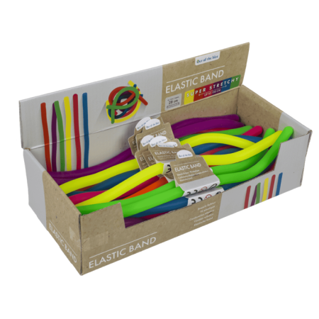 CORDON ELASTIC 28CM DIVERSE CULORI NEON 12/0913 [9]