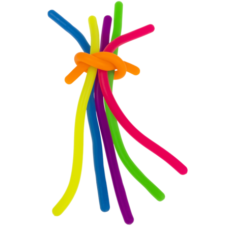 CORDON ELASTIC 28CM DIVERSE CULORI NEON 12/0913 [4]