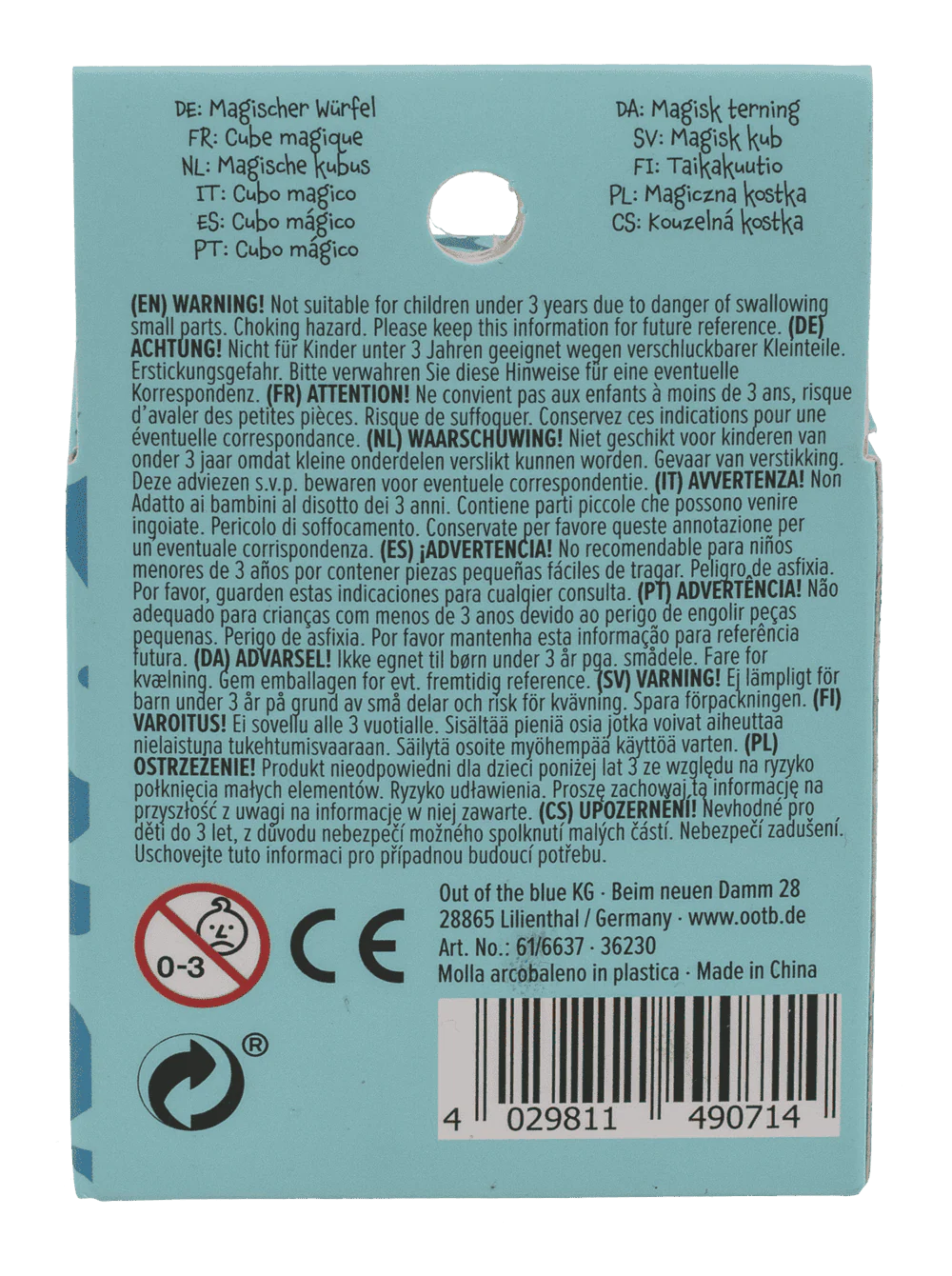 CUB RUBIC MAGIC 5.6CM 61/6637 [5]