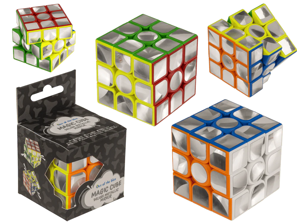 CUB RUBIK MAGIC, 5.5CM, DELUXE METALLIC MIRROR 59/2288 [0]