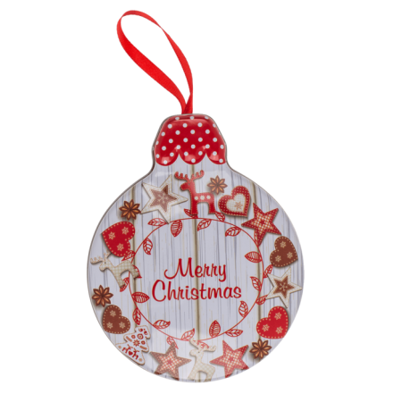 CUTIUTA CADOU METAL 14x11x4CM GLOB DE CRACIUN 99/7918 [3]