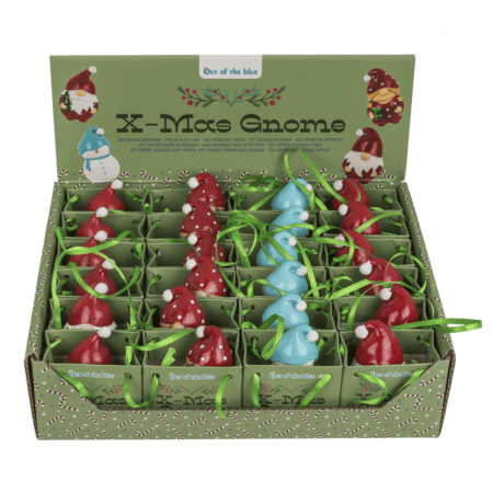 DECORATIUNE DE CRACIUN GNOM 4x3x6CM + MINI SACOSA CADOU 99/6710 [12]