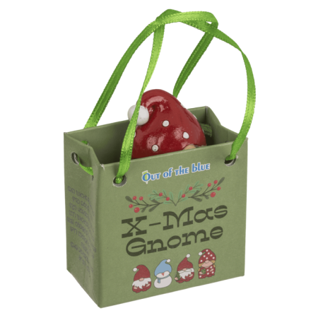 DECORATIUNE DE CRACIUN GNOM 4x3x6CM + MINI SACOSA CADOU 99/6710 [11]