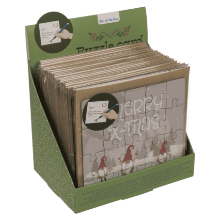 FELICITARE DE CRACIUN + PLIC, FORMA PUZZLE 99/6152 [9]