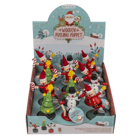 FIGURINA DECOR DIN LEMN 4.6x11CM MOTIV CRACIUN 99/6180 [7]