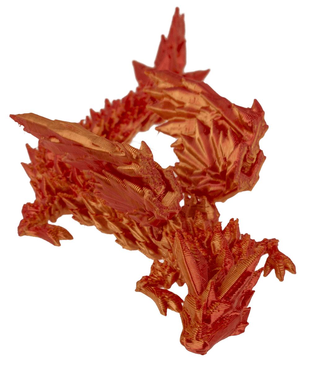 FIGURINA DRAGON, IMPRIMAT 3D, CU OU, DIVERSE CULORI 59/2294 [12]