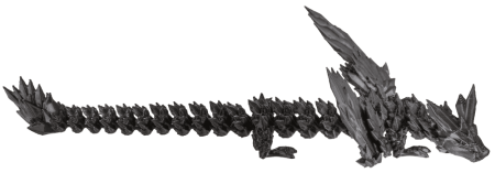 FIGURINA DRAGON, IMPRIMAT 3D, CU OU, DIVERSE CULORI 59/2294 [9]