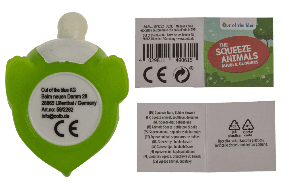 FIGURINA SQUISHY 6CM BUBBLE BLOWERS 59/2262 [10]