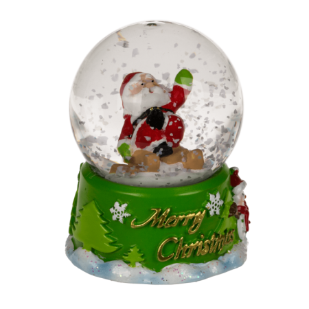 GLOB DECORATIV DIN STICLA 4.5*6.5CM MERRY CHRISTMAS 946070 [2]