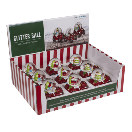 GLOB DECORATIV DIN STICLA 7.7*6.9CM CRACIUN 950143 [4]