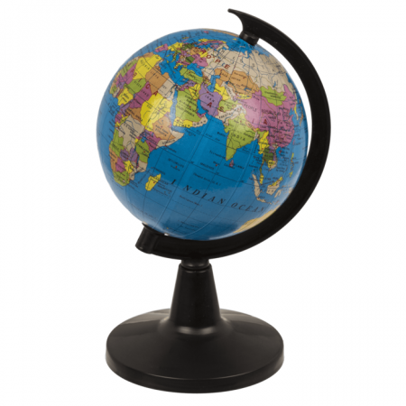 BLU GLOB PAMANTESC 8.5CM SUPORT PLASTIC 29/2798 [5]