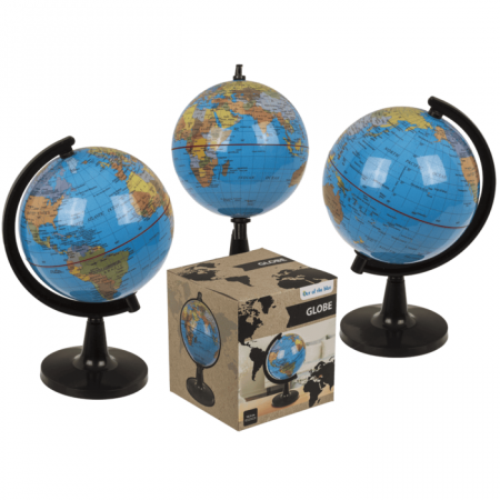 BLU GLOB PAMANTESC PVC 10.5CM SUPORT PLASTIC 29/2799 [0]