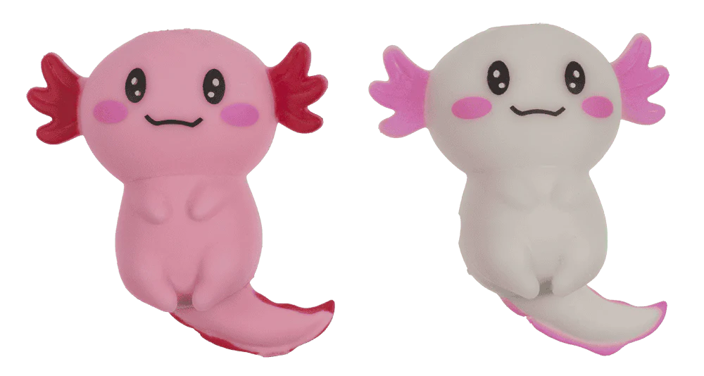 JUCARIE ANTISTRESS 9.5x8CM AXOLOTL CU NISIP KINETIC 59/2252 [2]