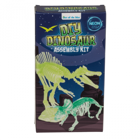 BLU MINI KIT ASAMBLARE SCHELET DE DINOZAUR 10CM GLOW IN THE DARK 59/2194 [20]
