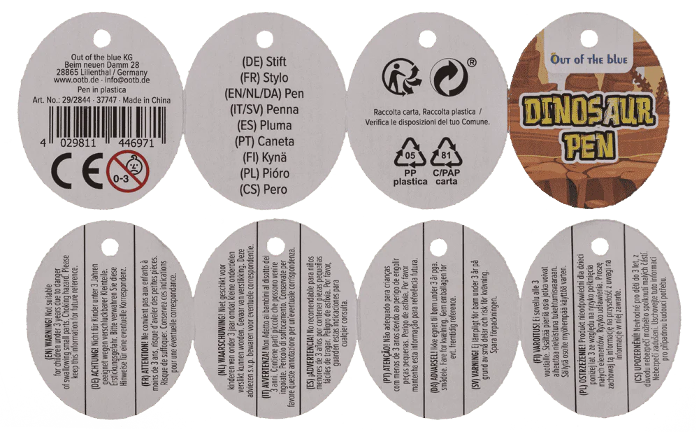 PIX 16.5CM CAP DE DINOZAUR 29/2844 [7]