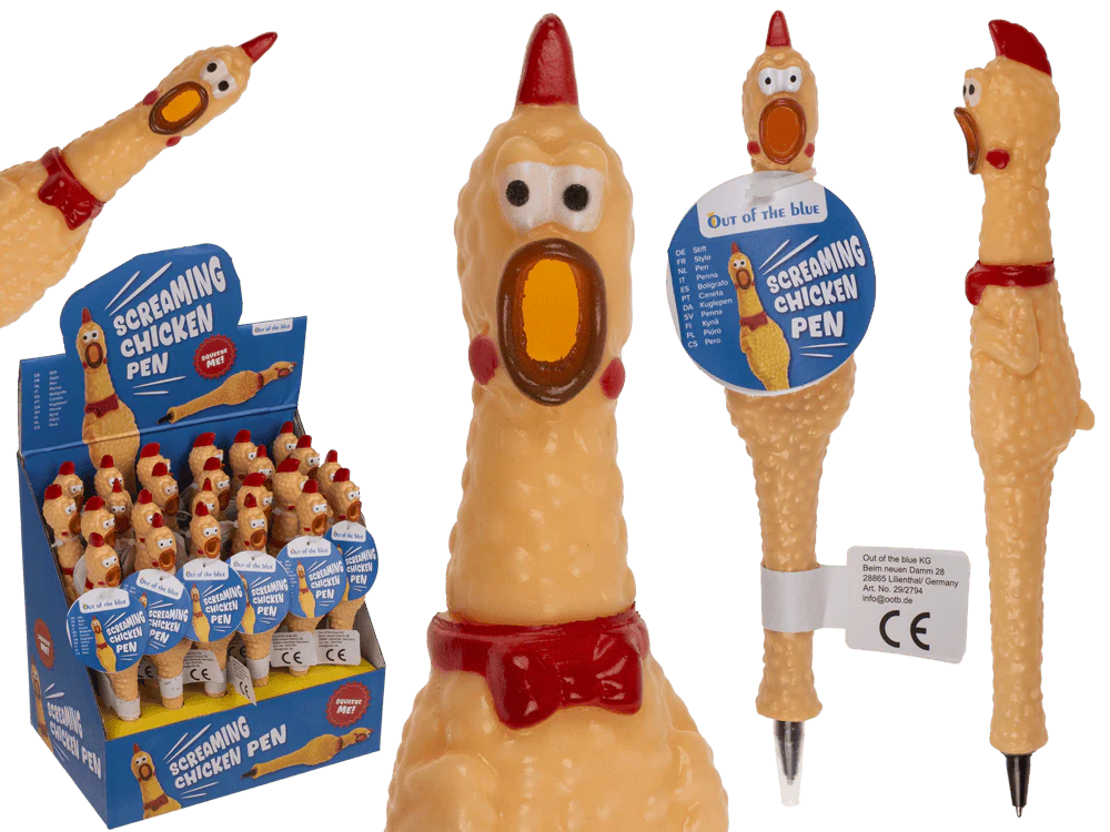 Instrumente pentru scris kids - PIX 18.5CM SCREAMING CHICKEN 29/2794