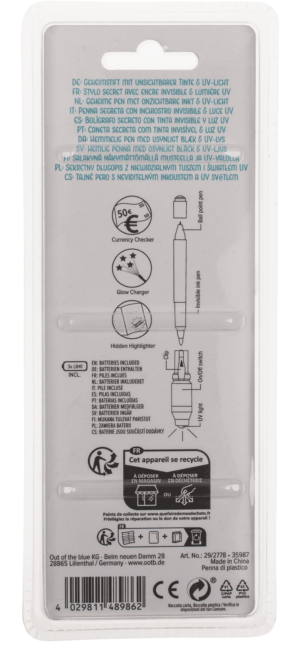 PIX CU GEL INVIZIBIL SI LED UV 15CM DIVERSE CULORI 29/2778 [9]
