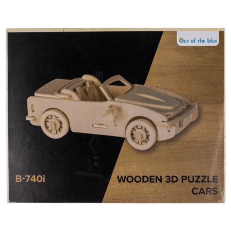 PUZZLE LEMN 3D 4*15CM MASINI DIVERSE MODELE 76/6048 [7]