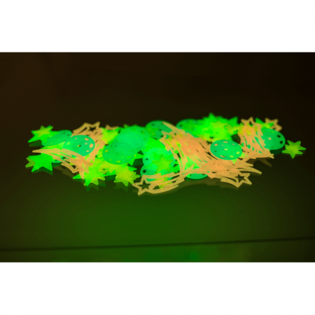 BLU SET DECOR UNIVERS, STELE SI PLANETE CARE STRALUCESC LA INTUNERIC, NEON, 100 BUC 90/0968 [7]