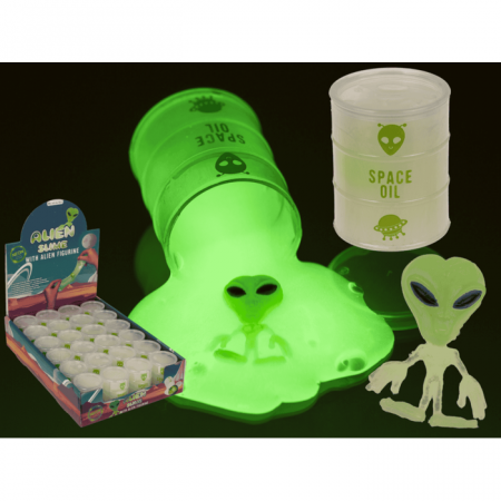 ARTICOLE COPII - BLU SLIME 60GR ALIEN GLOW IN THE DARK 12/3032