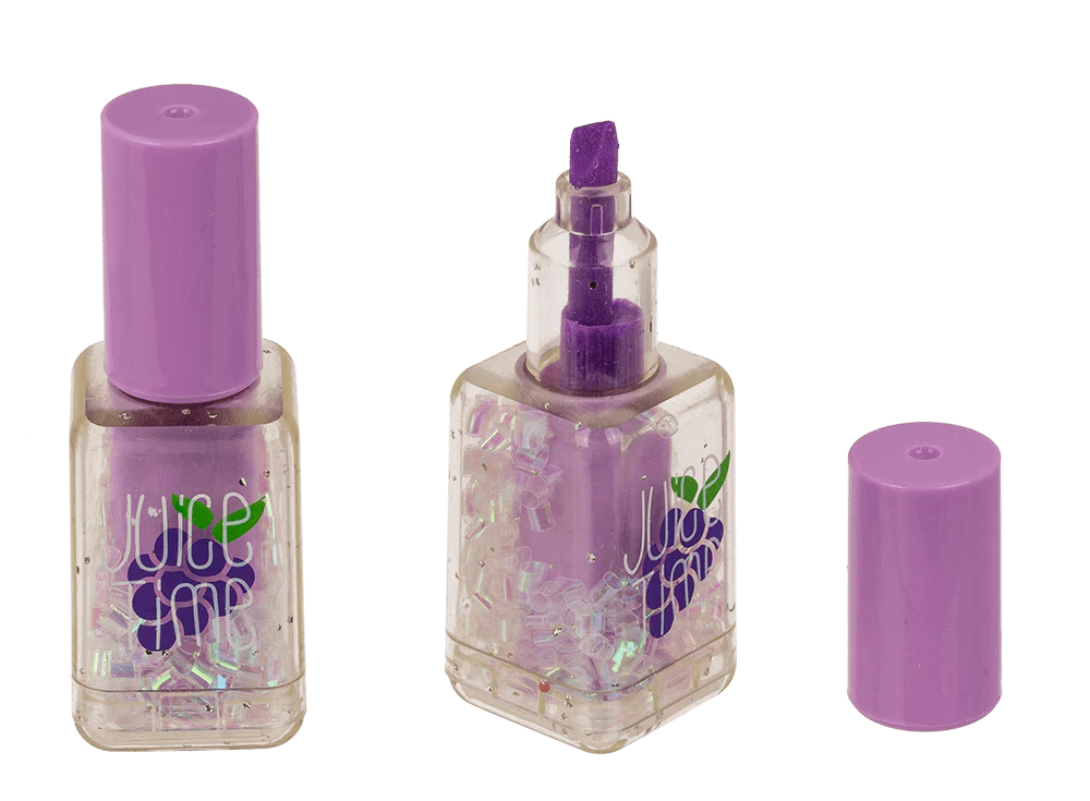 TEXTMARKER GLITTER 2.3x7CM, LAC DE UNGHII, PASTEL 29/2808 [3]